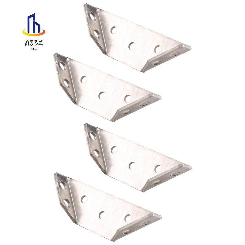 Furniture Hardware Paint - A33Z-4Pcs Multifunctional Stainless Steel Angle Code
