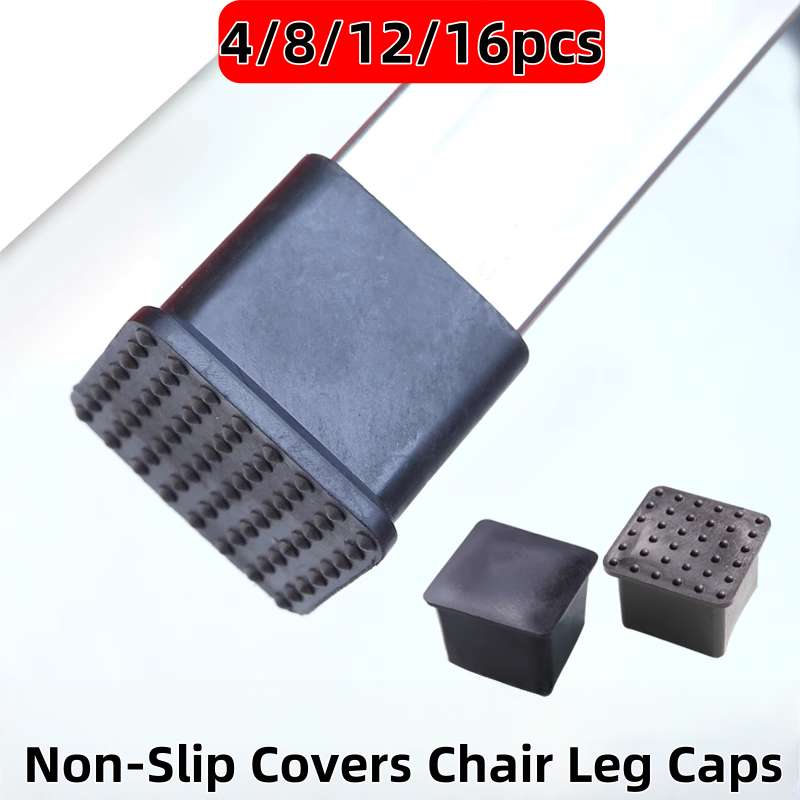 Furniture Hardware Legs - 4-16Pcs Non-Slip Chair Leg Caps Rubber