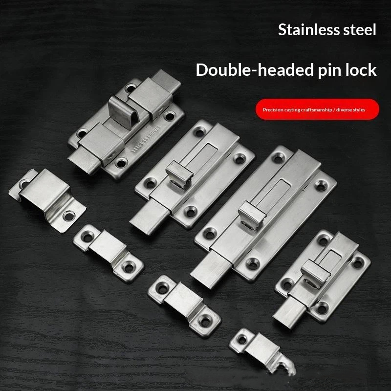 Furniture Hardware Paint - Self-Elastic Latch Security Bolt Latch Anti-theft