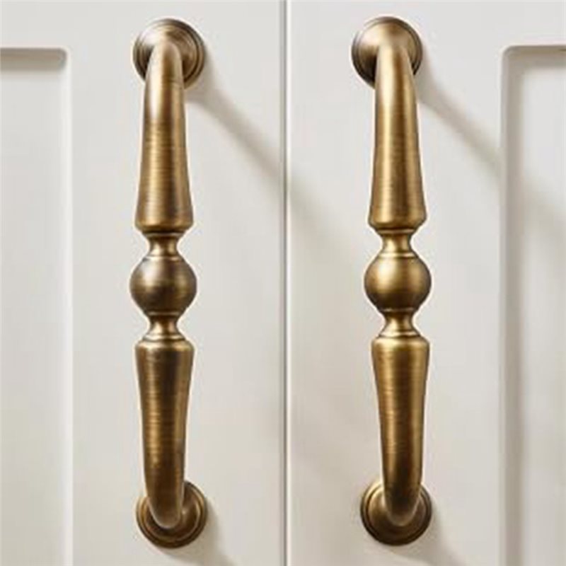 Furniture Hardware Paint - DTEN-Brass Cabinet Pulls Handles, Vintage Style