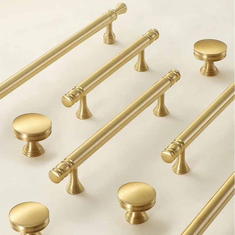 Furniture Hardware Wholesale - Gold Shoe Cabinet Handles Desk Drawer