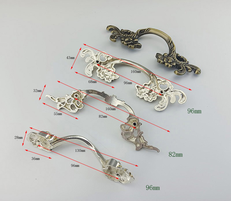 Antique Silver Classic Furnitu - Vintage Furniture Hardware Pulls review and price