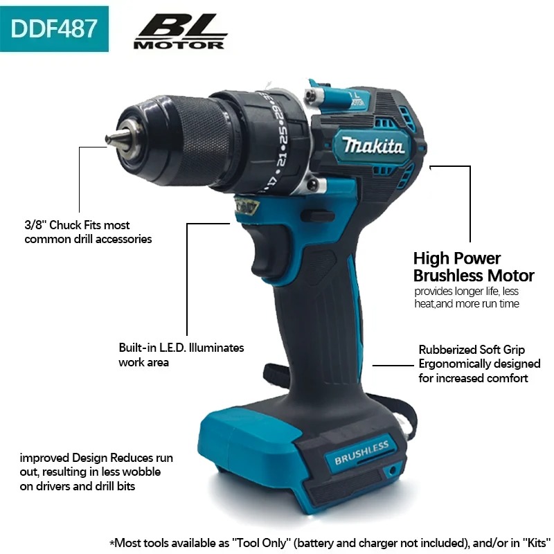 2026 Makita DDF487 18V Brushle - Makita Drill Ddf484 review and price