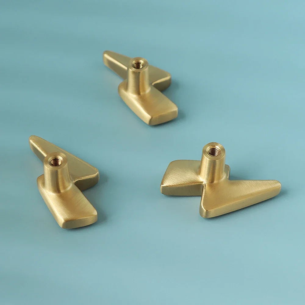 Lightning Design Brass Cabinet - Unique Furniture Hardware Pulls review and price