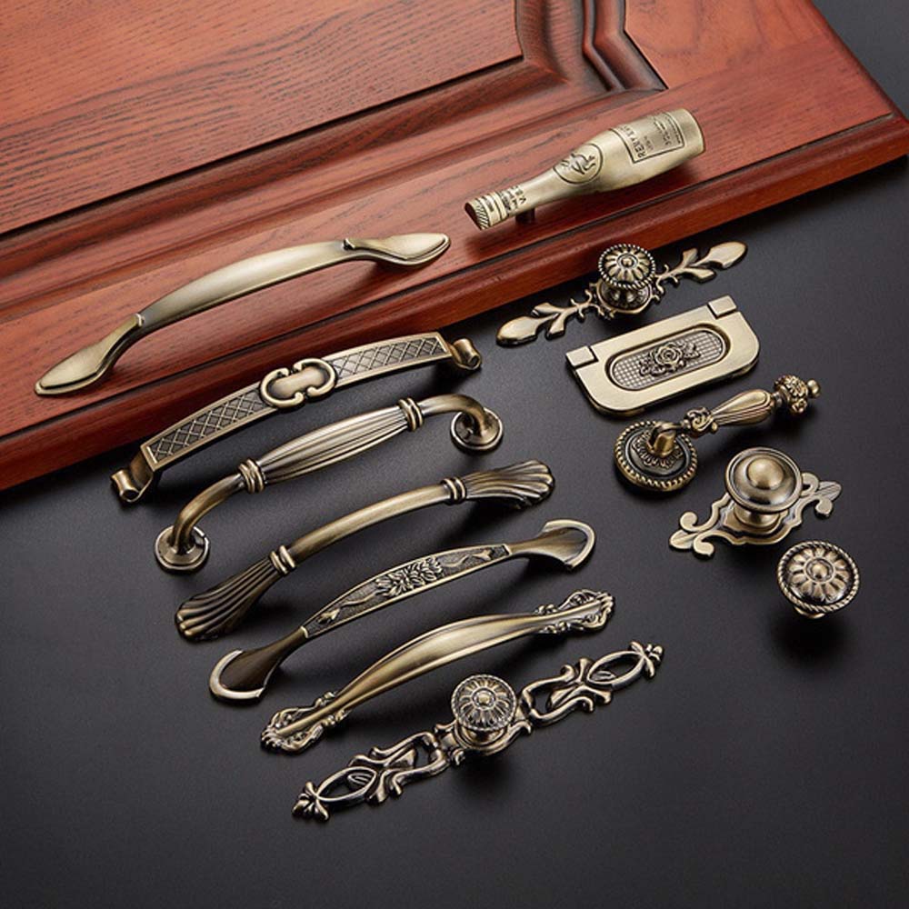 Vintage Bronze Wardrobe Dresse - Vintage Furniture Hardware Pulls review and price