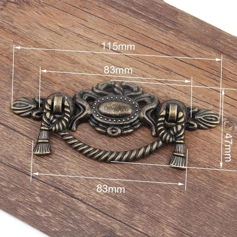 1PC Retro Alloy Kitchen Drawer - Vintage Furniture Hardware Pulls review and price