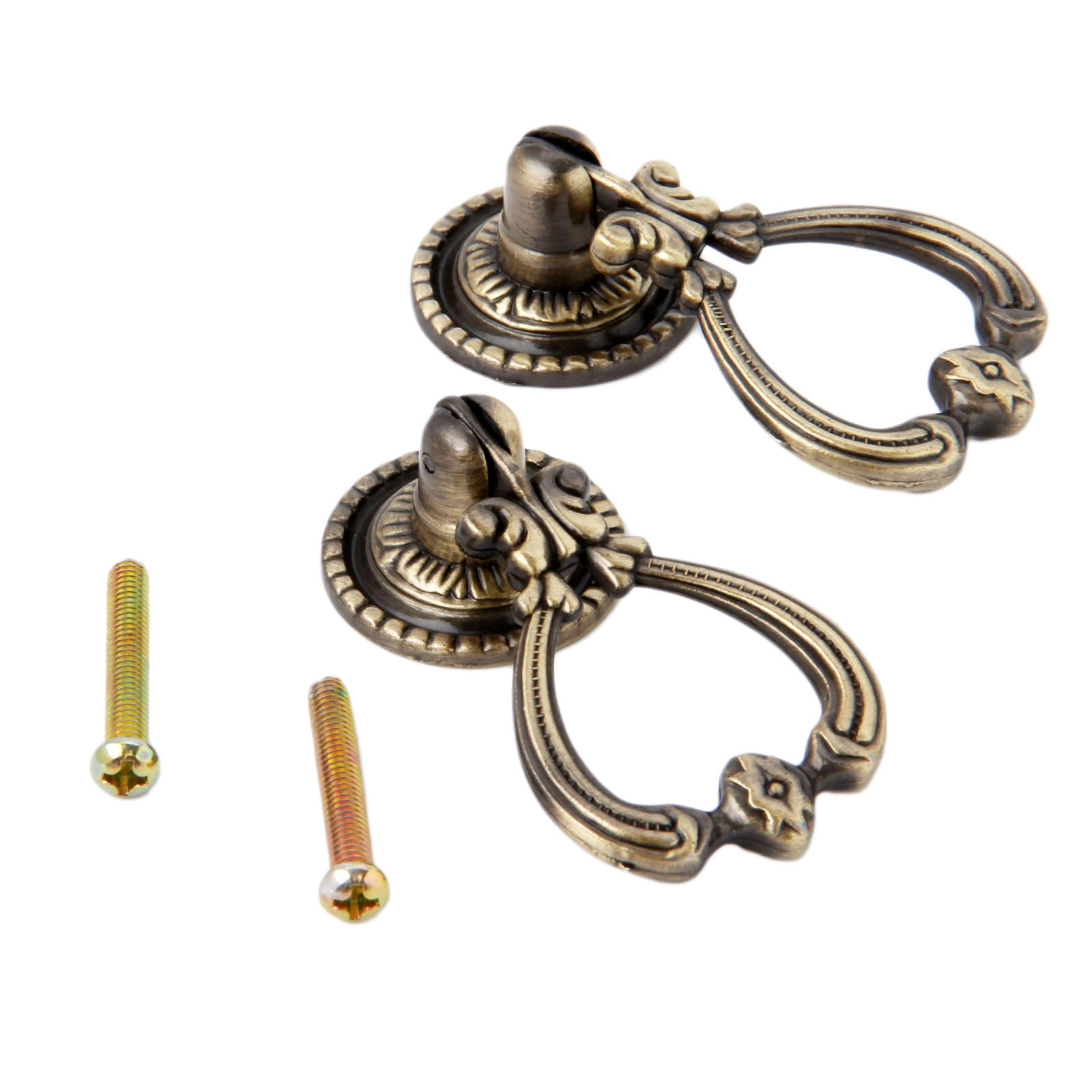 2PCS 60mm Vintage Zinc Alloy H - Vintage Furniture Hardware Pulls review and price