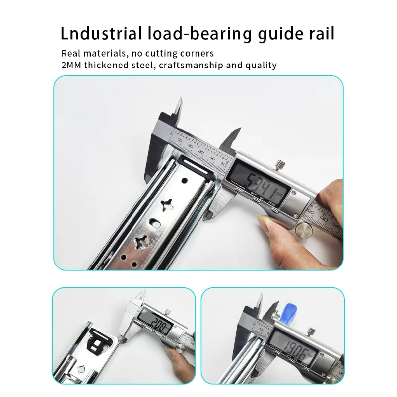 1 Pair 53mm Heavy Duty Drawer  - Drawer Slide Pair review and price