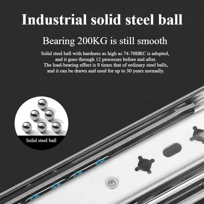 1 Pair 53mm Heavy Duty Drawer  - Drawer Slide Pair review and price