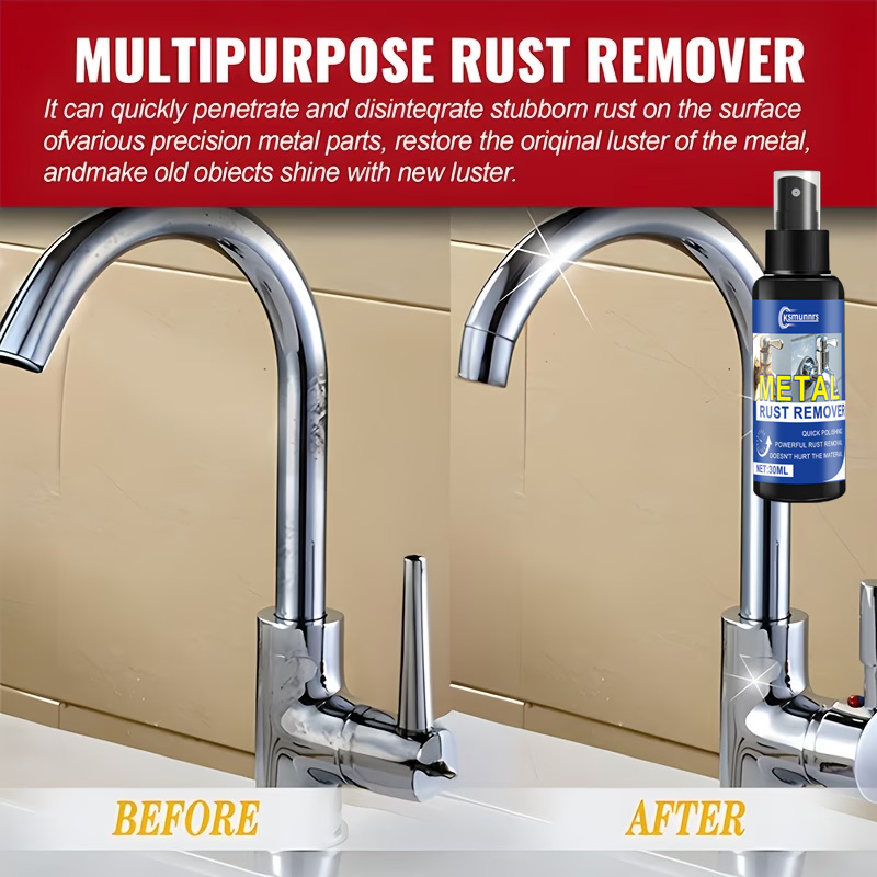 Rust Removal Spray Metal Polis - Furniture Hardware Cleaner review and price
