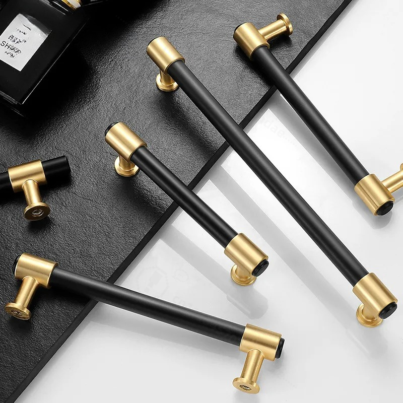 Modern Simple Nordic Black Gol - Furniture Hardware Wholesale review and price