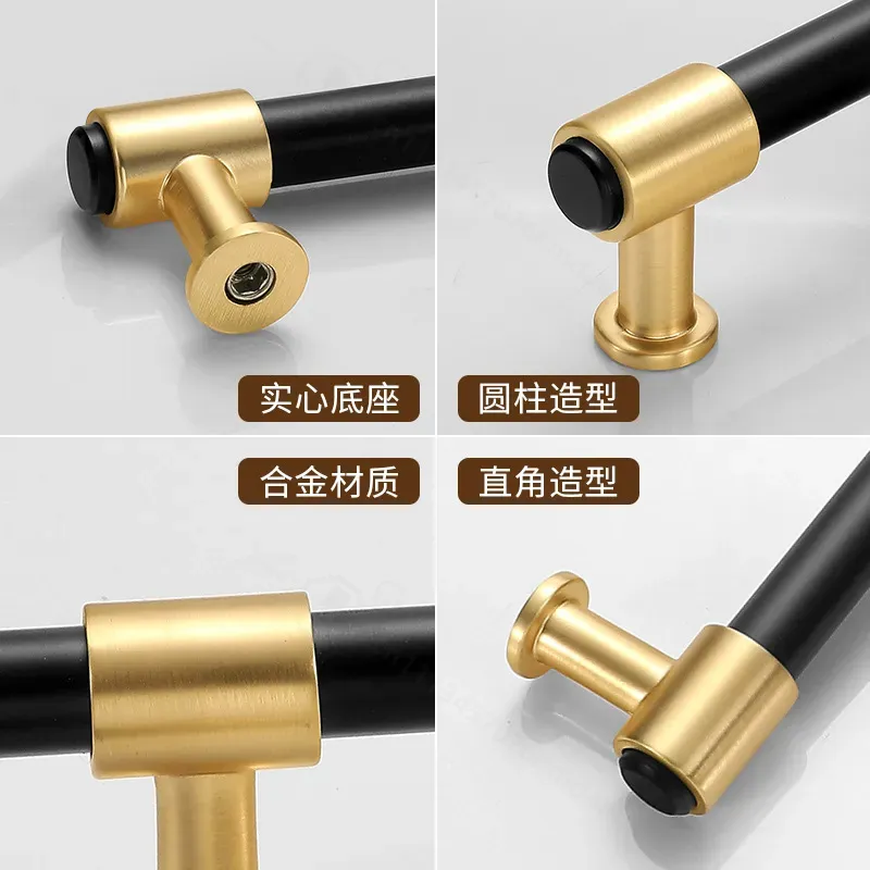 Modern Simple Nordic Black Gol - Furniture Hardware Wholesale review and price