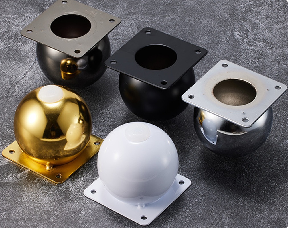 4Pcs Steel Ball Shaped Furnitu - Furniture Hardware Legs review and price