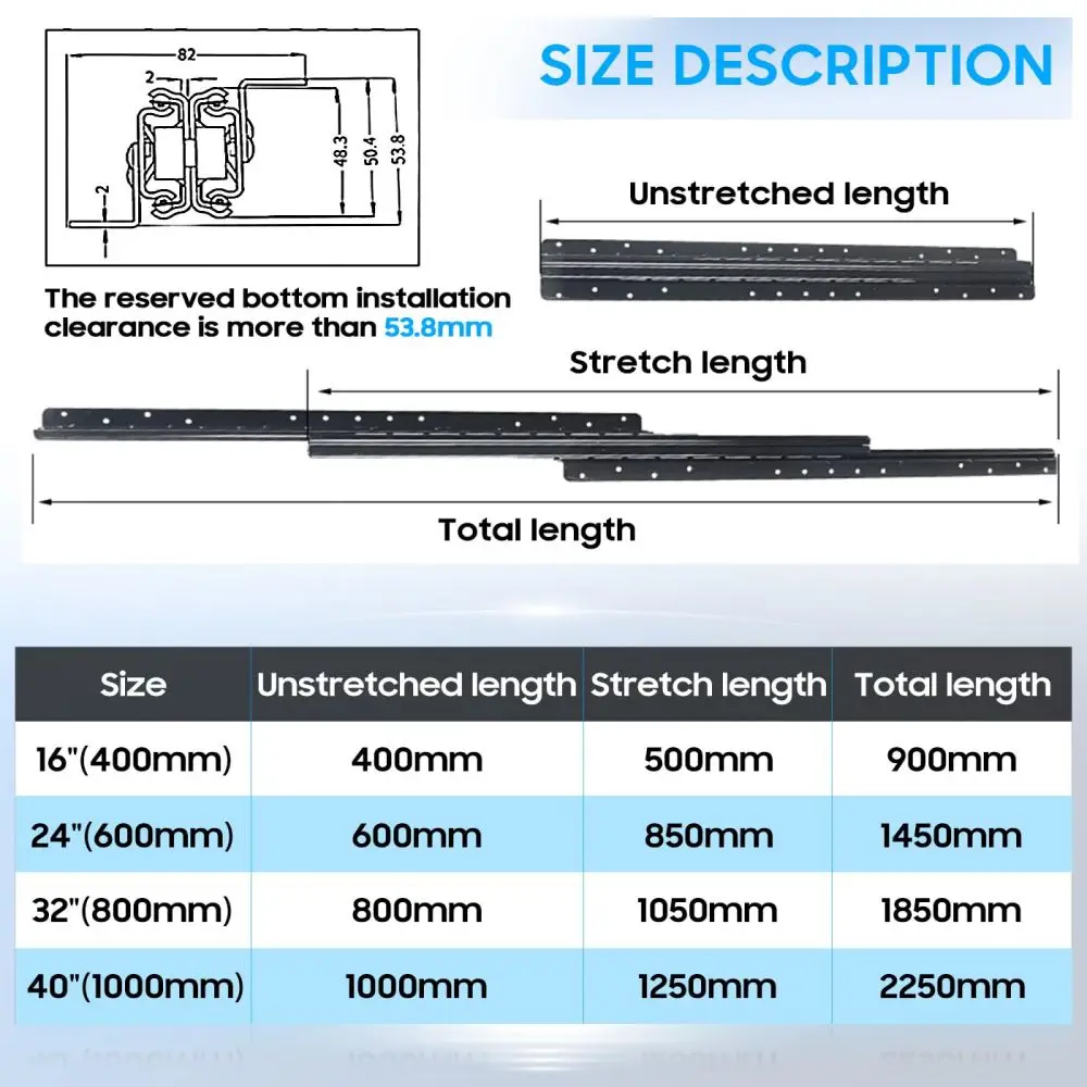 Undermount Heavy Duty Drawer S - Drawer Slide Pair review and price