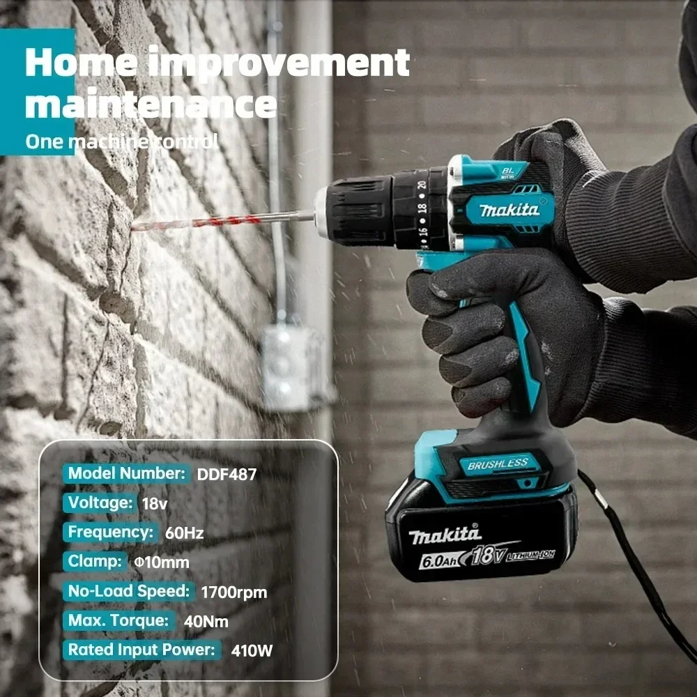 Makita 100%Original DDF487 Cor - Makita Drill Ddf484 review and price
