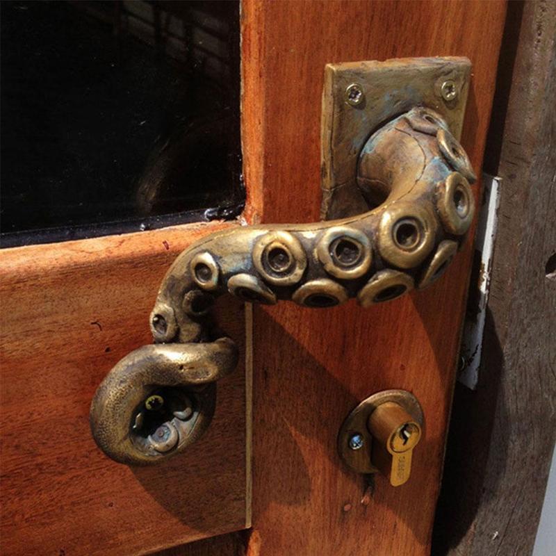 Vintage Octopus Door Knob Outd - Vintage Furniture Hardware Pulls review and price