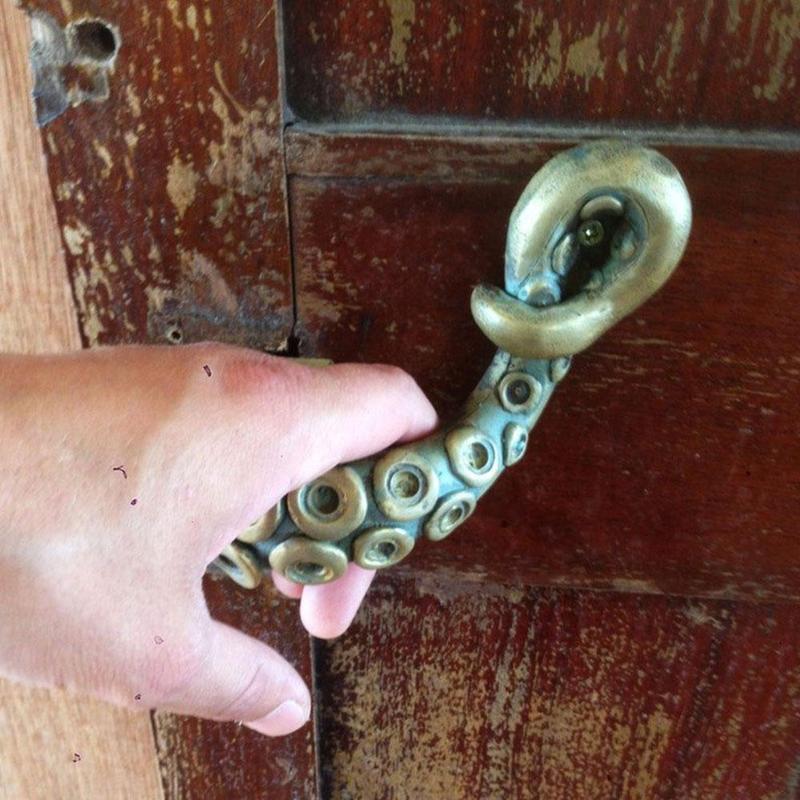 Vintage Octopus Door Knob Outd - Vintage Furniture Hardware Pulls review and price