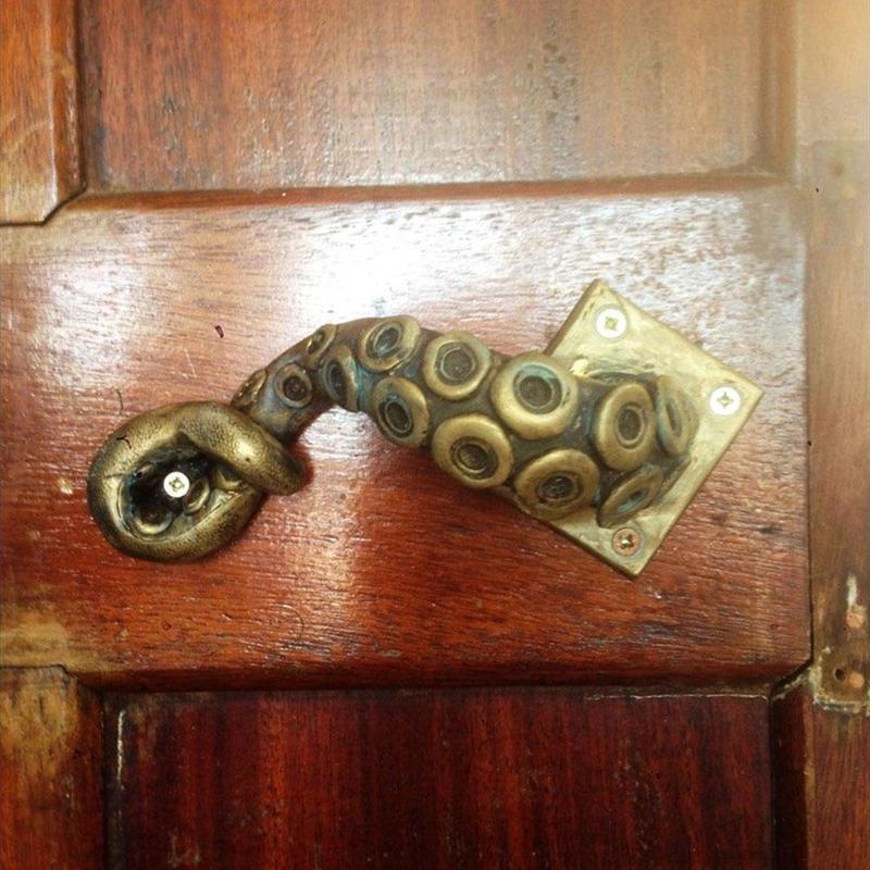 Vintage Octopus Door Knob Outd - Vintage Furniture Hardware Pulls review and price
