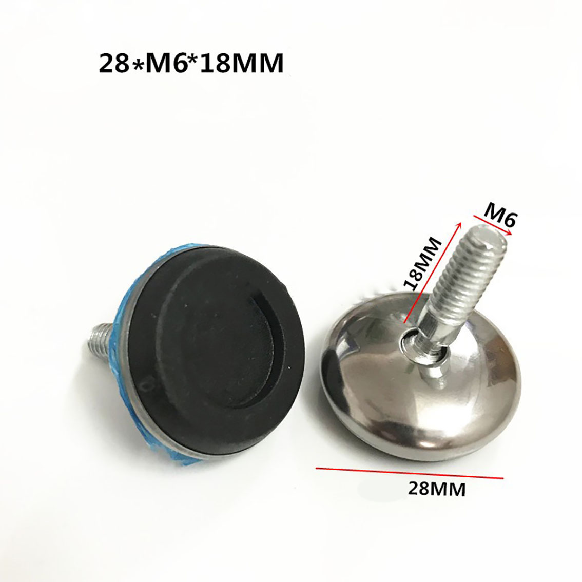 M6 M8 Adjustable Feet Pad Dia  - Furniture Hardware Legs review and price