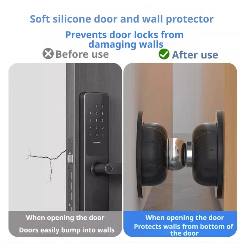 Magnetic Punch-Free Silicone E - Magnetic Catch Door review and price