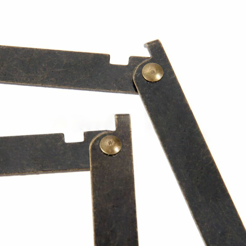 2PC Antique Bronze Lid Support - Furniture Hardware Hinges review and price
