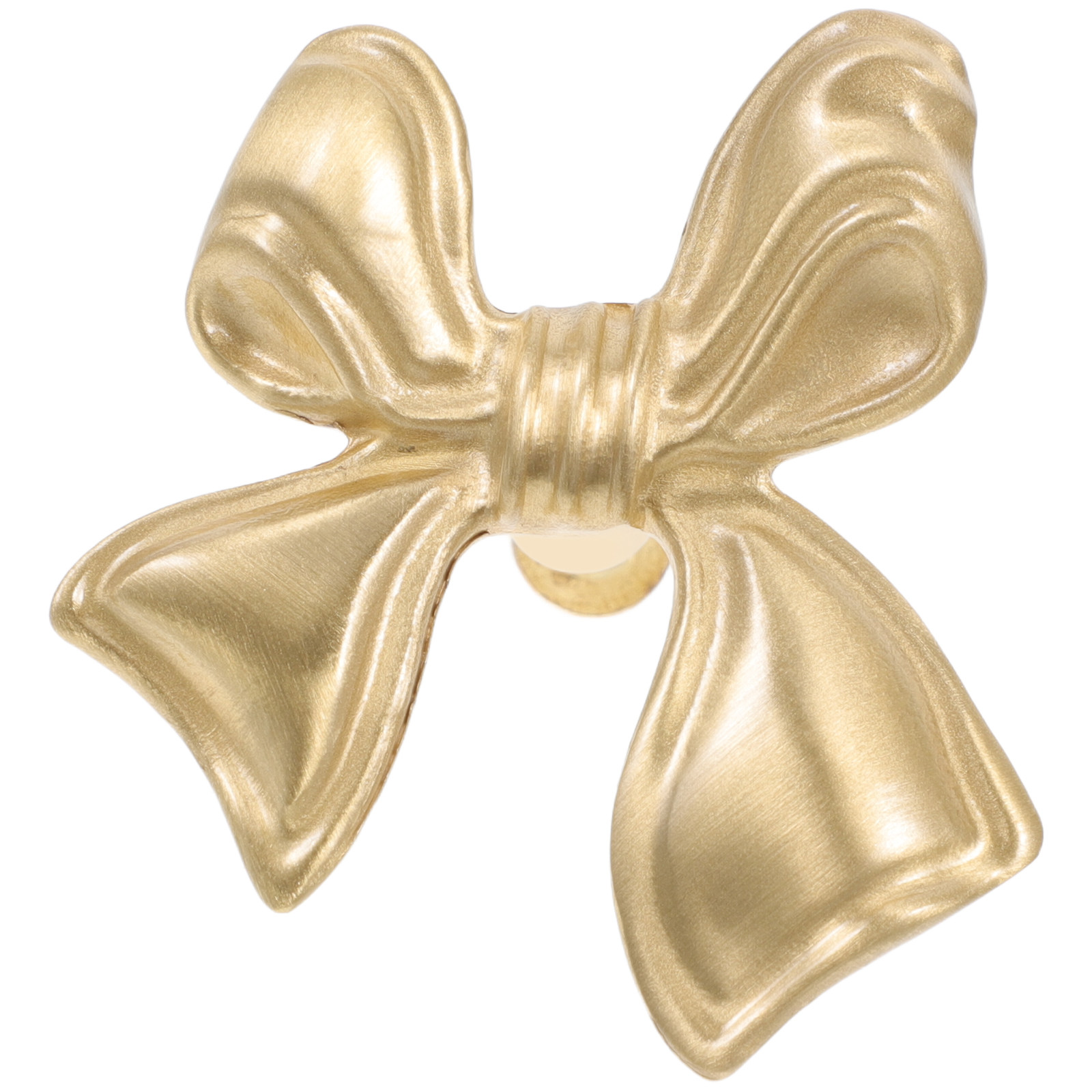 Bow Drawer Pull Brass Bowknot  - Unique Furniture Hardware Pulls review and price