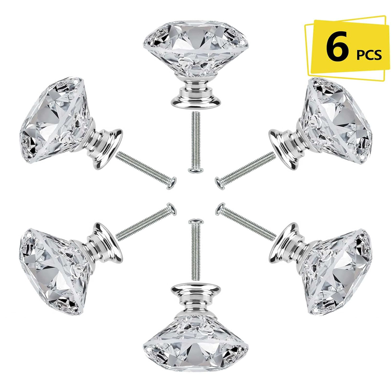6Pcs Cabinet Knob with Screws  - Furniture Hardware Legs review and price