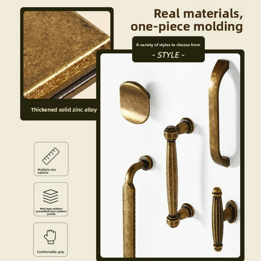 Drawer Pulls Zinc Alloy Vintag - Vintage Furniture Hardware Pulls review and price