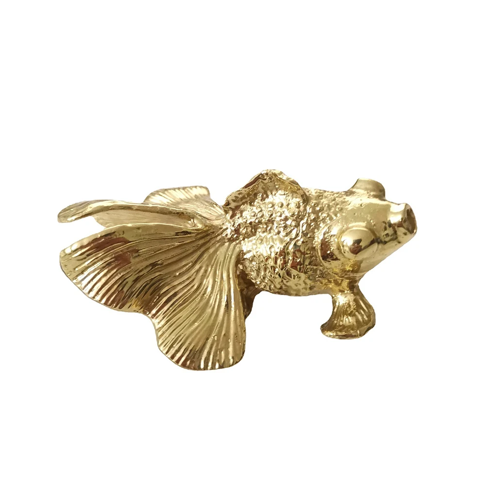 1pc Goldfish Knob Solid Brass  - Unique Furniture Hardware Pulls review and price