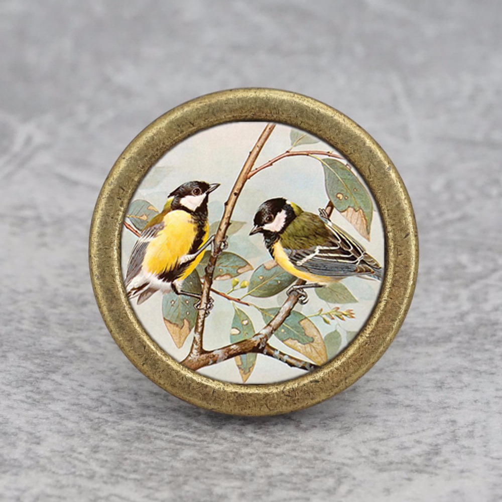 Two Birds--Drawer Knobs Vintag - Vintage Furniture Hardware Pulls review and price