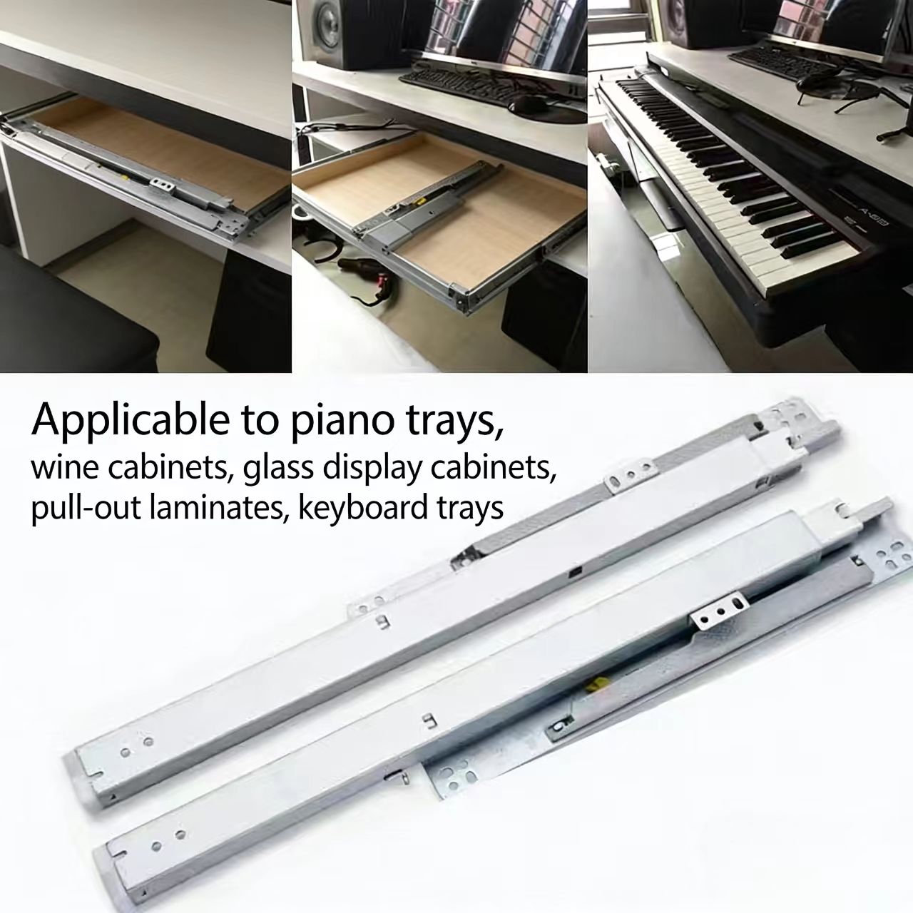 1 pair Jewelry cabinet tobacco - Drawer Slide Pair review and price