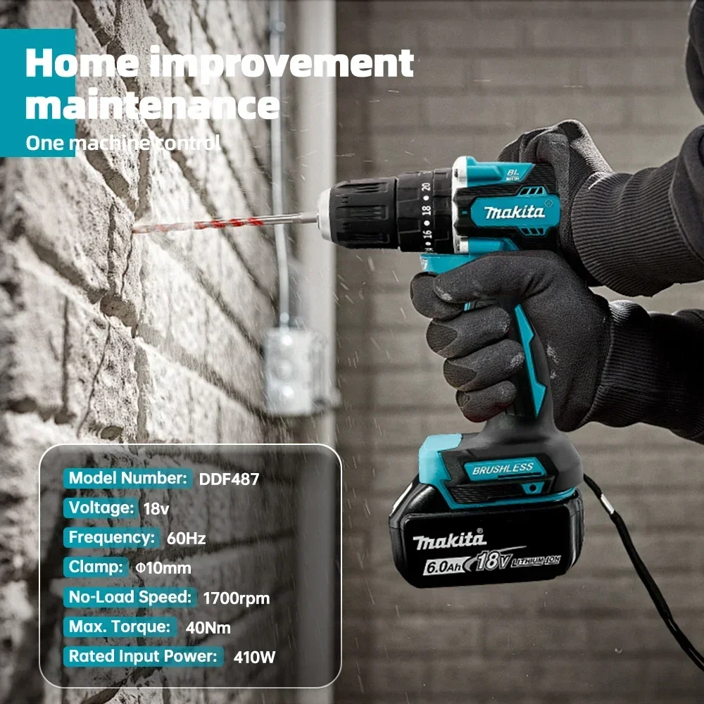 Makita DDF487 Brushless screwd - Makita Drill Ddf484 review and price